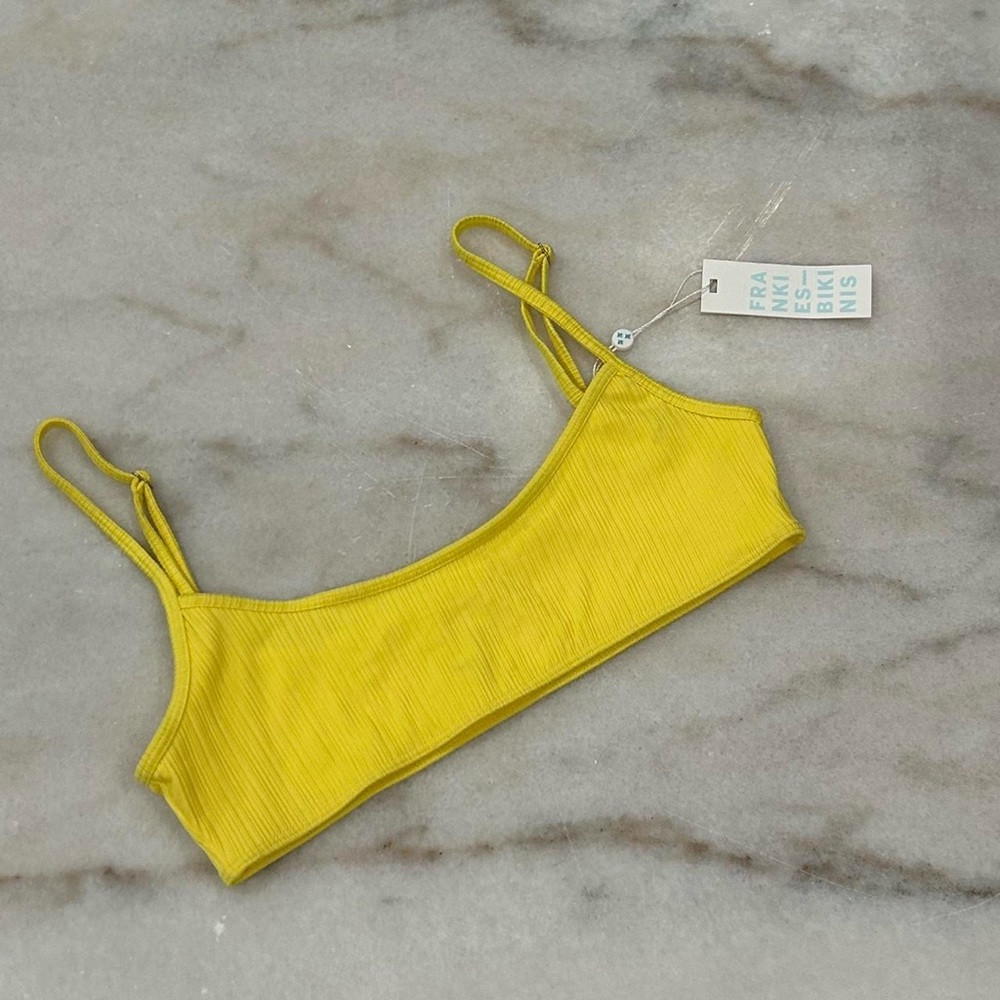 Frankie’s Bikini Yellow Top
